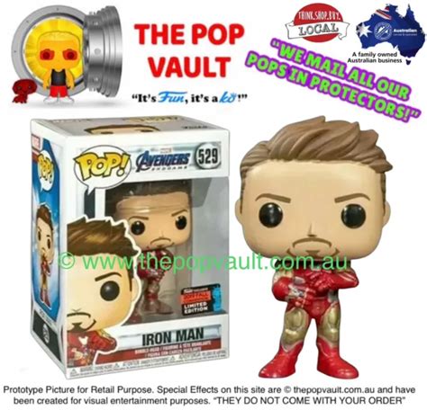 Funko Pop Vinyl Marvel Avengers Endgame Iron Man Bnib Protector