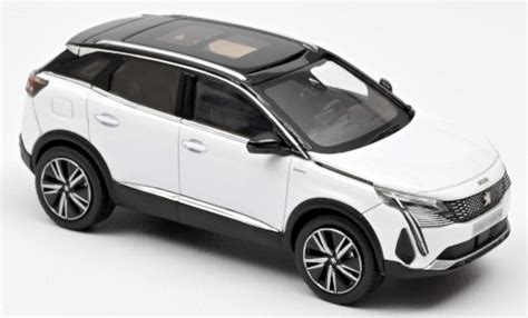 Modellino In Miniatura Peugeot 3008 1 43 Norev GT Hybrid4 Metallic