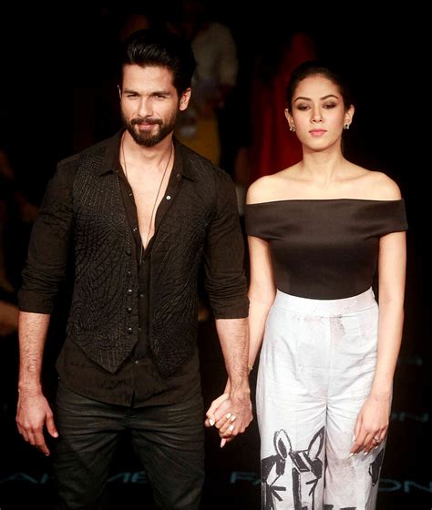 Shahid Kapoor And Mira Rajput Grace The Red Carpet At Lakme Fashion Week