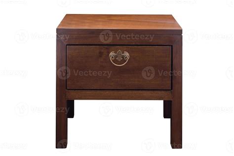 Wooden table with drawers isolated. 15225485 Stock Photo at Vecteezy