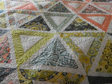 Chopsticks Triange Quilt Quilts Quilting Designs Triangle Quilt