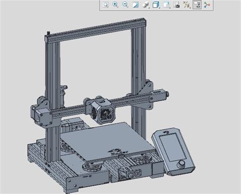 Fichier STL Creality ender 3 v2Objet imprimable en 3D à téléchargerCults