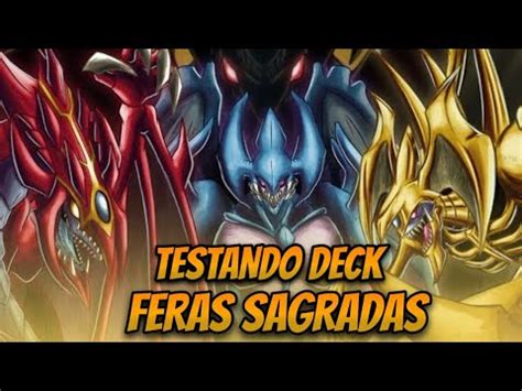 Testando Deck Bestas Sagradas YouTube