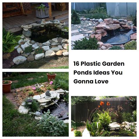 16 Plastic Garden Ponds Ideas You Gonna Love SharonSable