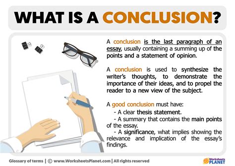 What Is A Conclusion Definition Meaning