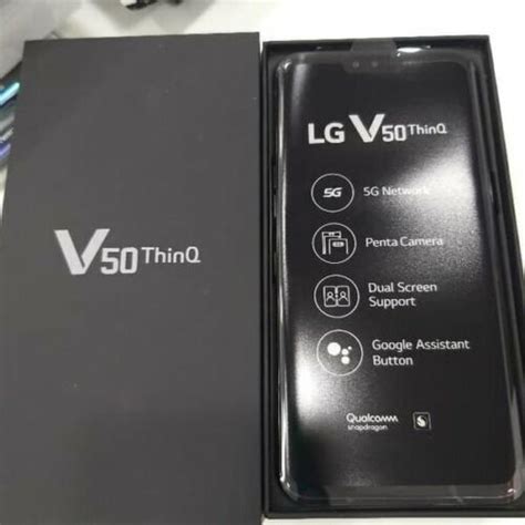 LG V50 ThinQ 5G LM V450VM LM V500N Korea 128GB 16MP 5G Unlocked New