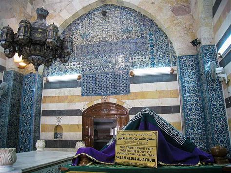 Tomb of Hz. Salahuddin Ayyubi رحمة الله عليه - AtlasIslamica