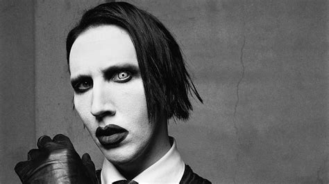 Preview Marilyn Manson Face Makeup Gloves Eye HD Wallpaper Pxfuel