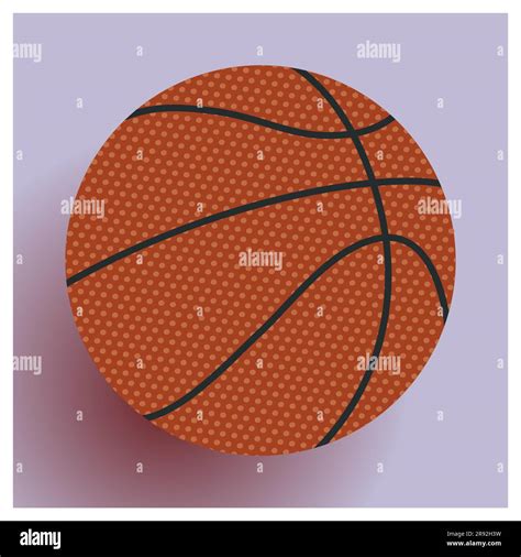 Pelota De Baloncesto Equipo Deportivo Ilustraci N Vectorial Aislado