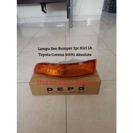 Jual Lampu Sen Sein Bumper Bemper Kiri Lh 1pc Toyota Corona Absolute