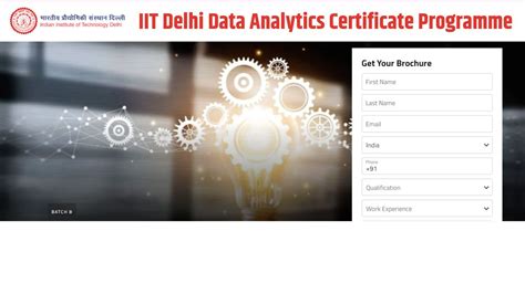 Iit Delhi Launches Certificate Programme In Data Analytics For Business Applications Apply At