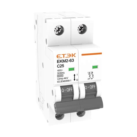 EKM2 63 6kA Miniature Circuit Breaker China MCB Supplier China ETEK