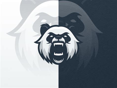 Angry Panda Panda Logos And Sports Logos