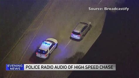 Suspect Leads Chicago Police On High Speed Chase Across The City Youtube