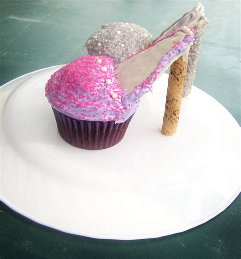 First Attempt At Making High Heel Cupcakes Shoe Cupcakes High Heel