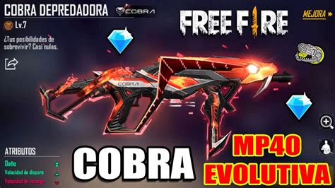 Mp Evolutiva Cobra Subi Ndola Al Nivel M Ximo En Free Fire Gana