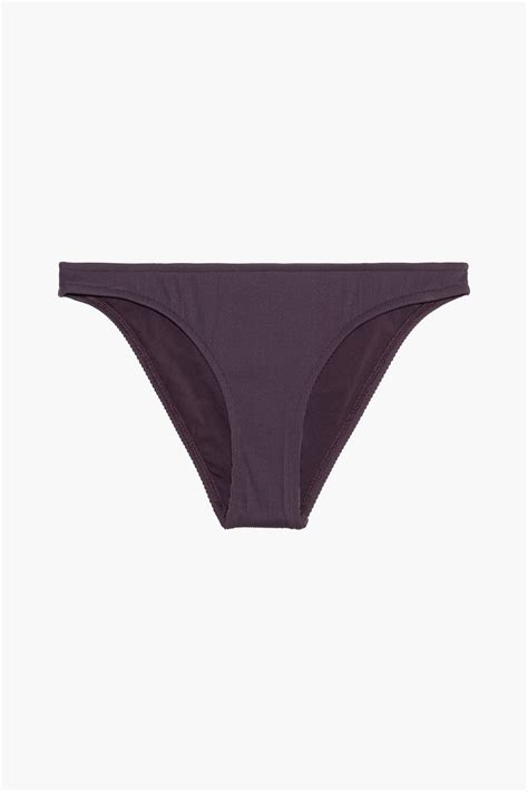 Zimmermann Separates Skinny Ribbed Low Rise Bikini Briefs The Outnet