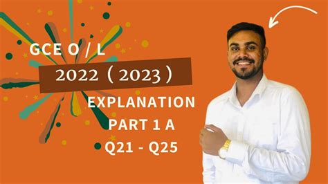 2022 Gce Ol Maths Paper Explanation Q21 Q 25 Tamil Medium Easy Maths Methods With