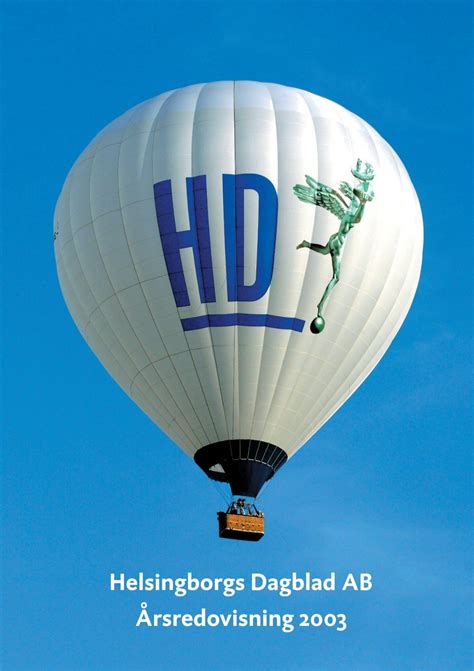 Helsingborgs Dagblad AB Ã rsredovisning 2003