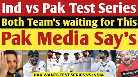 Shahid Afridi Crying Pakistan Wants Test Series With India Pak Media