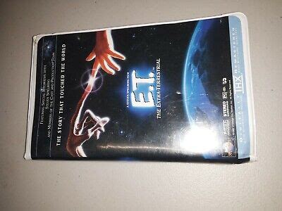 E T The Extra Terrestrial VHS 1996 Clamshell 92 96898286435 EBay