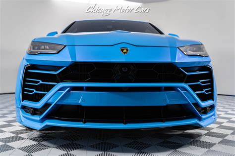 Used 2021 Lamborghini Urus Novitec Widebody Anrky Wheels Rare Blu