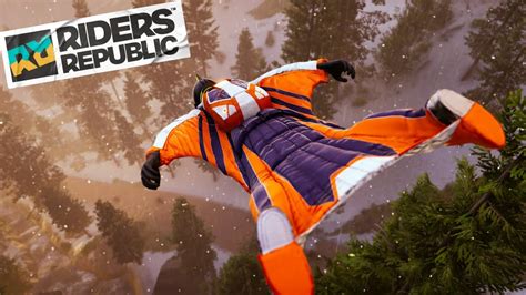 Riders Republic Look At The Whole Wingsuit Sport Racing Gameplay