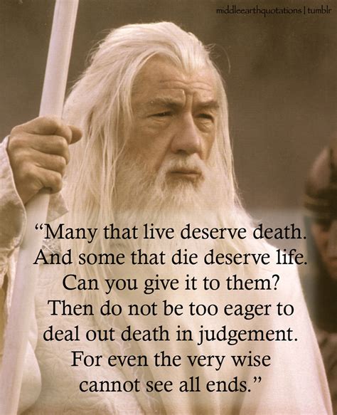 Lord Of The Rings Quotes Gandalf