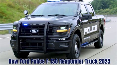 New Ford Police F 150 Responder Truck 2025 Revealed YouTube