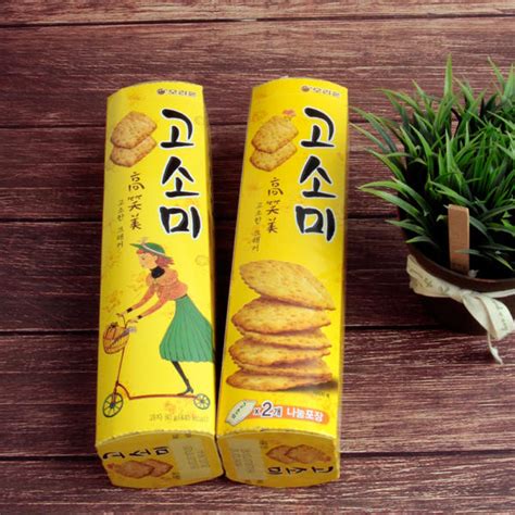 ขนมแครกเกอรงามะพราว orion gosomi crackers 70 g 오리온 고소미 ขนมเกาหล DG