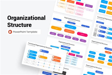 Organizational Structure PowerPoint Template | Nulivo Market