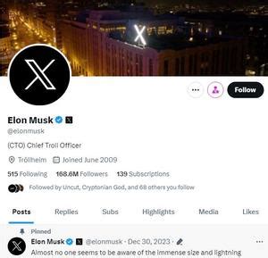 Elon Musk Changes X Bio To Chief Troll Officer New Location