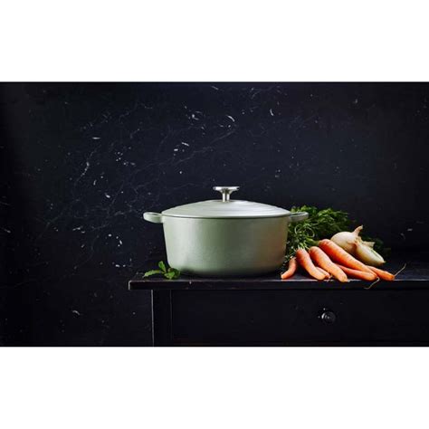 BK Bourgogne Gietijzeren Braadpan Groen 28 Cm Meesterslijpers Knivesworld