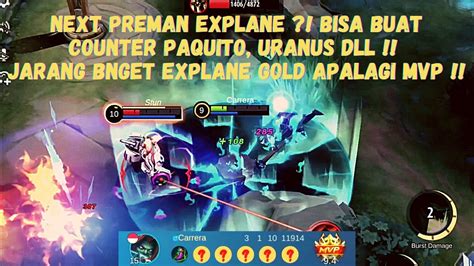 Explane MVP Counter Paquito Fredrinn Uranus Dll Build Terkeras