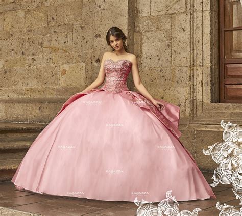 Beaded Strapless Quinceanera Dress By Ragazza Fashion B Quince