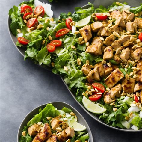 Chicken Satay Salad Recipe Recipes Net