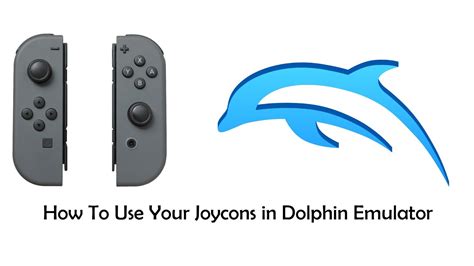 How To Use Your Joycons In Dolphin Emulator Youtube