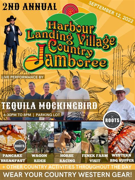 2nd Annual Country Jamboree Sept 12 2022 Harbour Landing Village