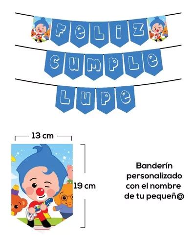 Letrero Cumplea Os Personalizado Plim Plim En Venta En Benito Ju Rez