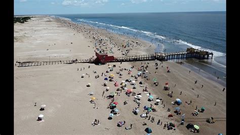 San Clemente del Tuyú Drone Playa Verano YouTube