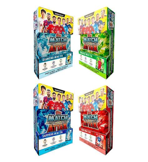 Topps Champions League Match Attax Mini Tin Set Stickerpoint