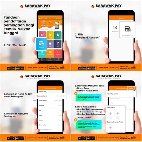 Cara Bayar Guna Sarawak Pay Gunagunavlog