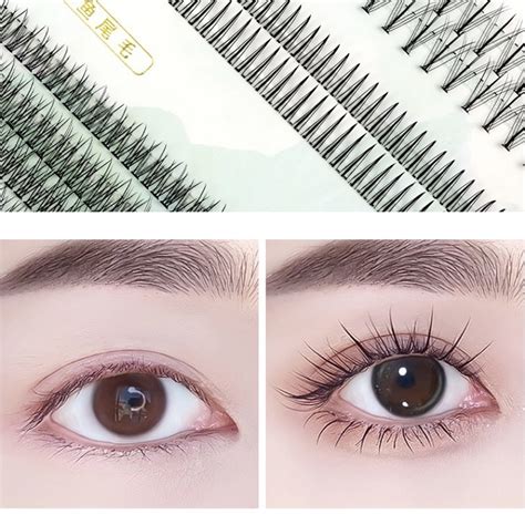 Lông Mi Giả Tự Nối Hot Trend Tiktok Douyin Mix Loại Mi Chữ A Chữ V Mi Chùm Mi Dưới Mix Size