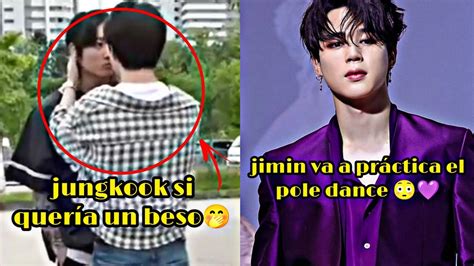 Jungkook Si Quer A Un Beso De Jimin Jm En Pole Dance Run Bts Pt