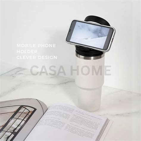 CASA Handle Tumbler Hot Cold Thermal Flasks Stainless Steel Insulated Flask Water Bottle Botol