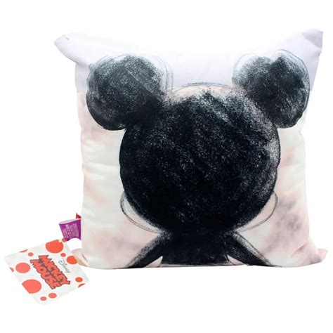 Almofada Mickey Mouse Marmore Aveludada 40x40CM Adrenaland A