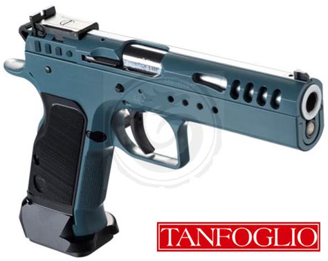 Tanfoglio Limited Custom 9mm Teal Tenda Canada