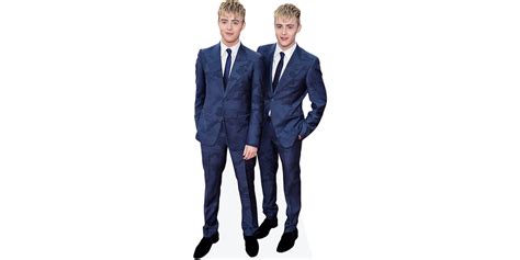 John And Edward Grimes Duo Mini Pappaufsteller Celebrity Cutouts