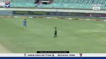 Andhra Premier League 2024 Godavari Titans Vs Bezawada Tigers