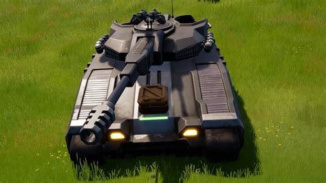 Fortnite New Io Titan Tank Vehicle Gameplay Spawn Location Youtube